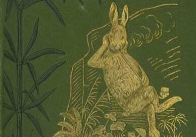 Detail of the cover of Uncle Remus, His Songs and His Sayings: The Folk-Lore of the Old Plantation, By Joel Chandler Harris