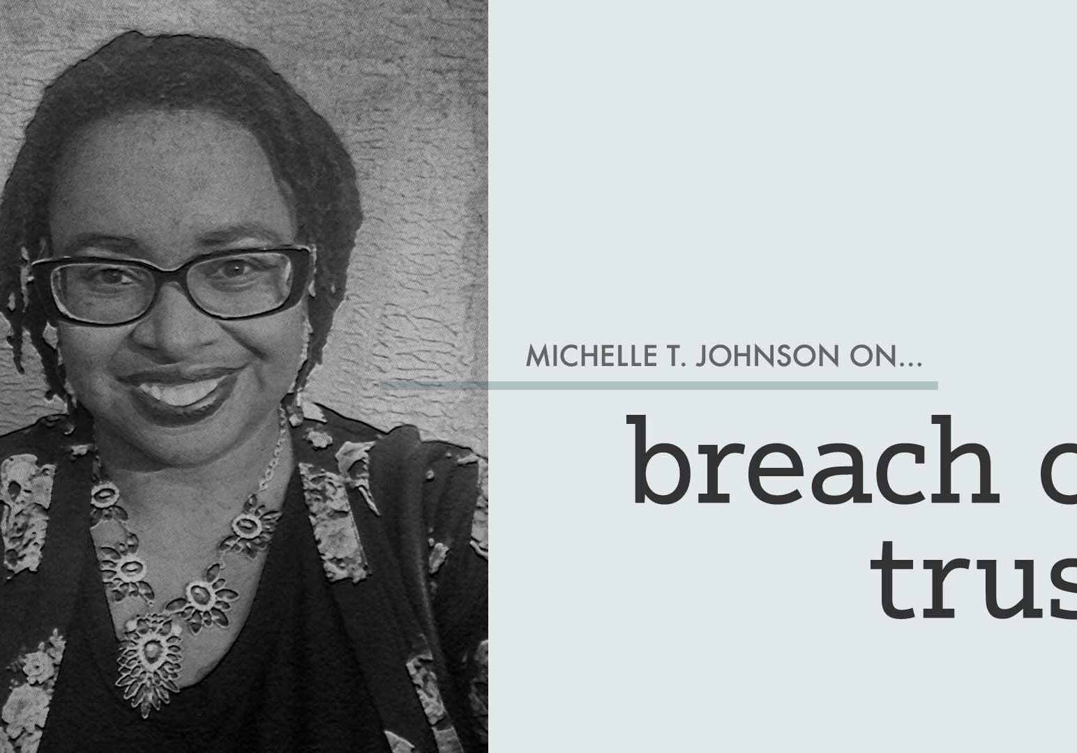 "Breach of trust"