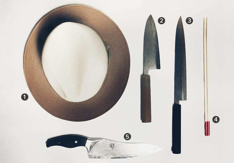 five items from chef carlos falcon