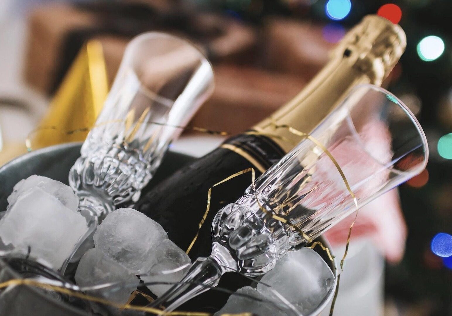 Champagne on ice