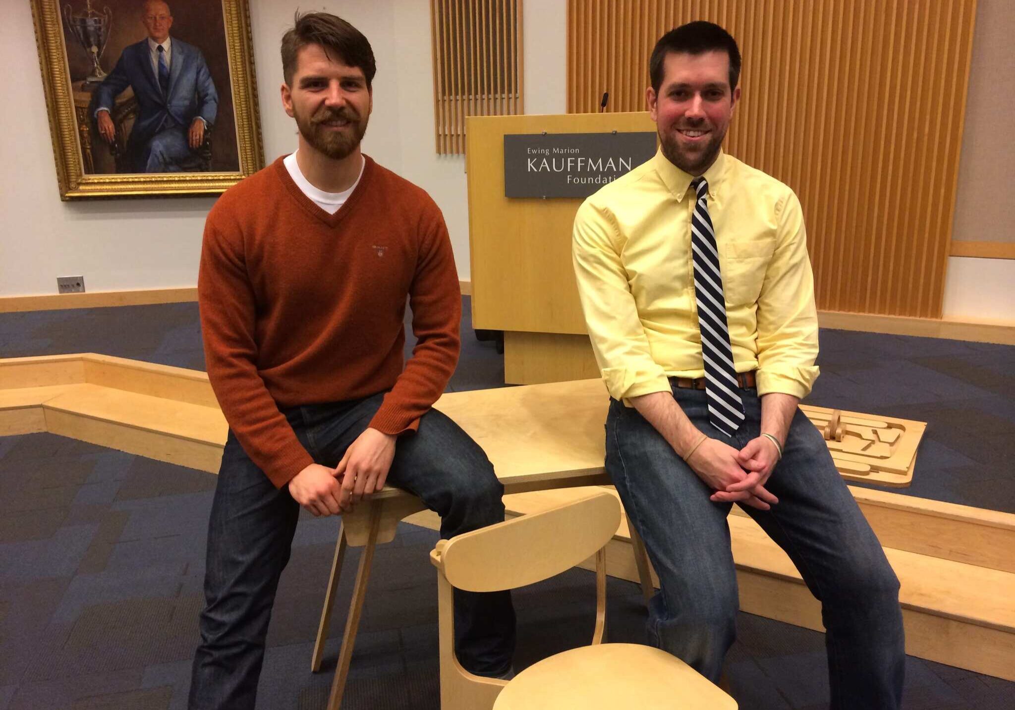 Ian Kuklenski and Doug VanderValk of Unlocked furniture