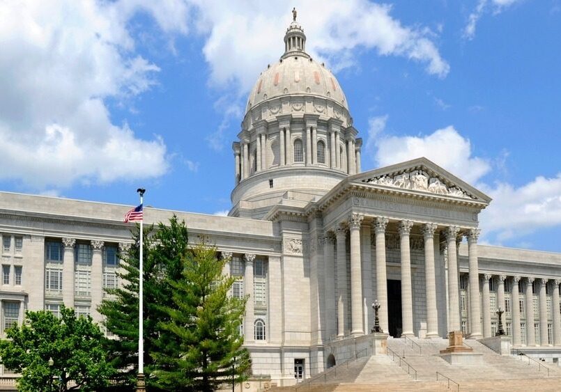 Missouri Capitol Building in Jefferson City
