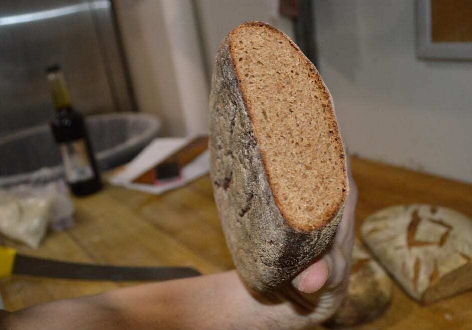 The Marianna Kistler Beach Museum of Art is working with KC artist Sean Starowitz, who often uses bread as a medium for socially-engaged art.