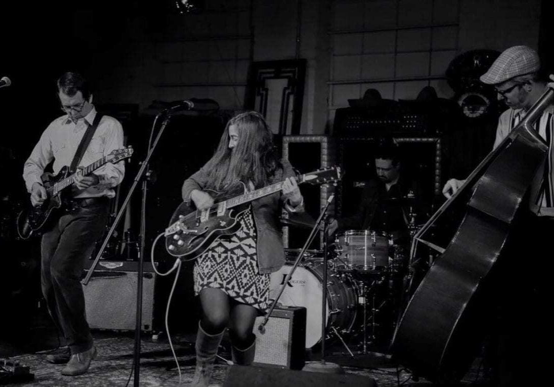 A band playing