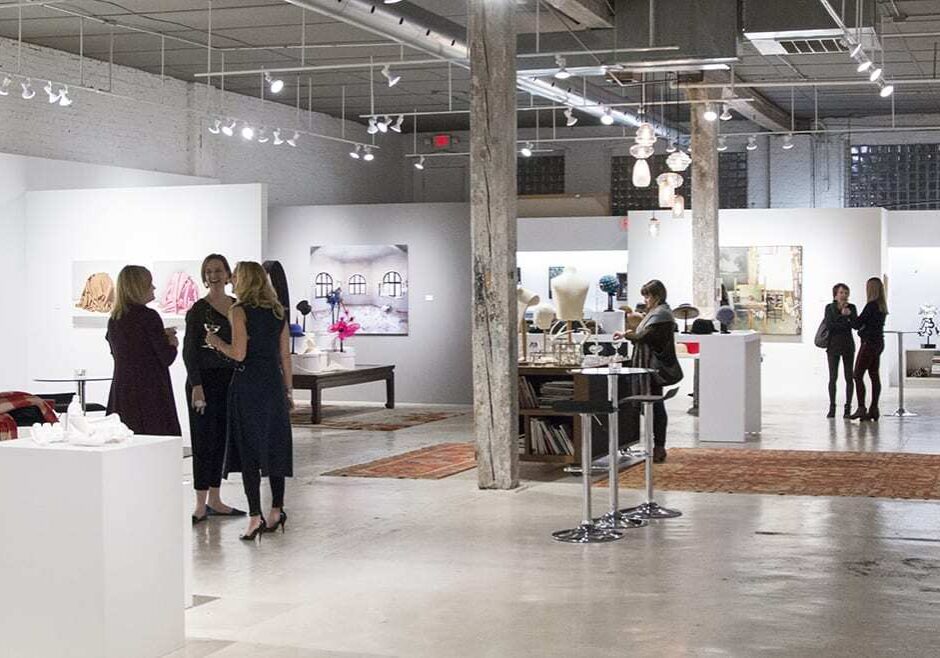 the gallery hosted a trunk show on Nov. 30